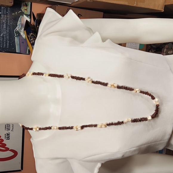 Lot of 3 Long Sea Shell Necklace - Picture 3 of 5